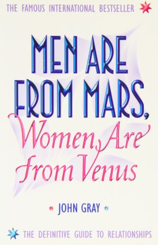 Men Are From Mars Women Are From Venus By John Gray